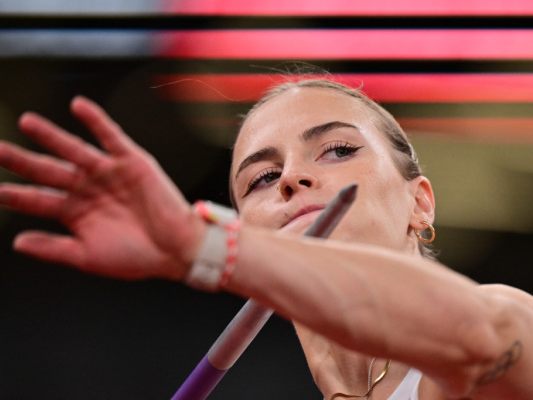 Victoria Hudson mit einem starken letzten Quali-Wurf ins Speer-Finale Victoria Hudson mit einem starken letzten Quali-Wurf ins Speer-Finale