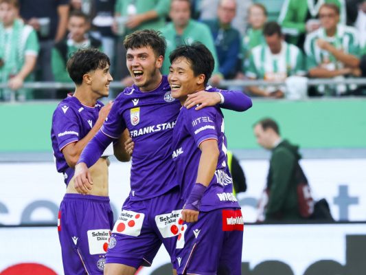 Jubelstimmung bei der Austria