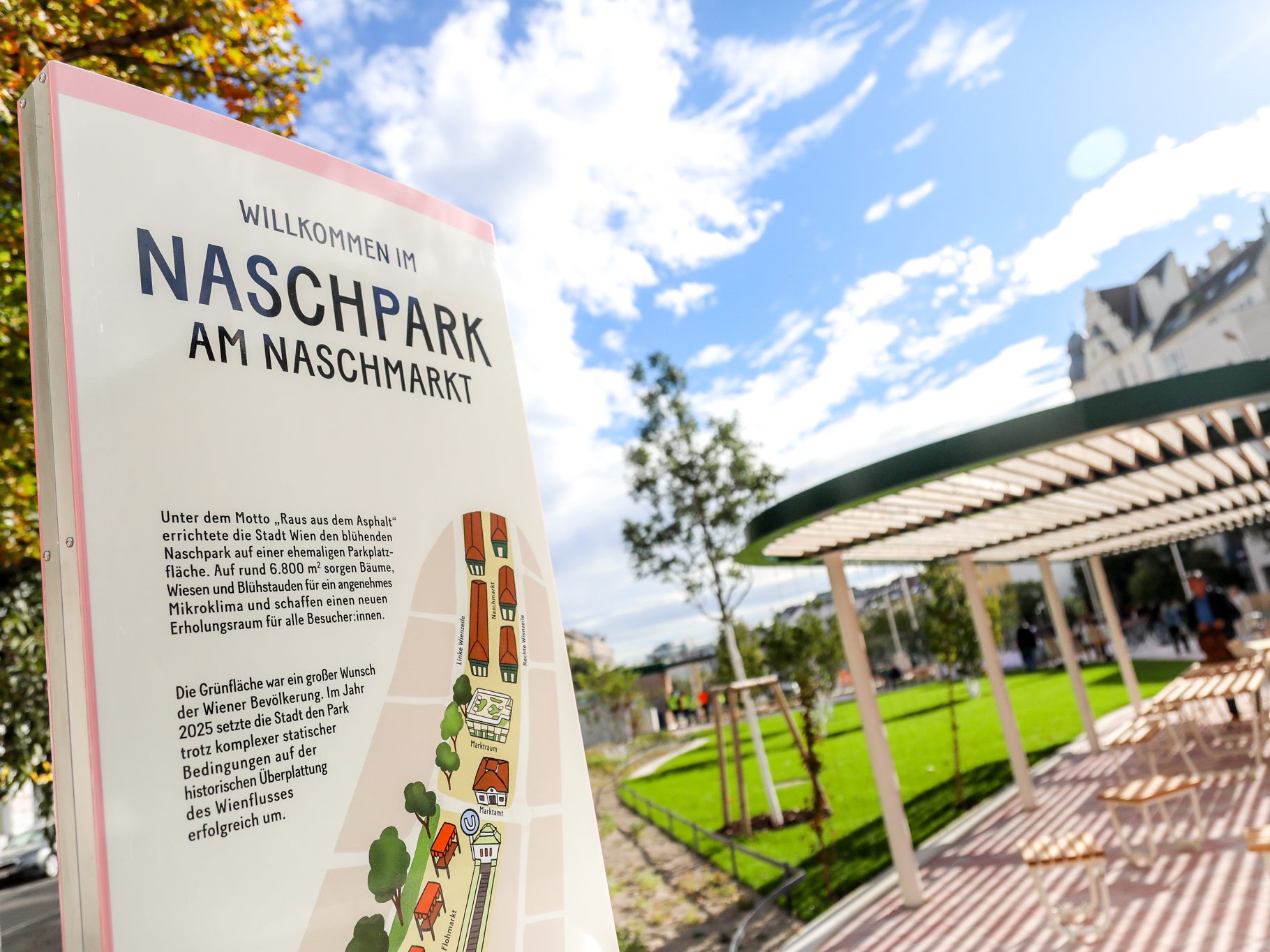 Am Freitag wird der neue Wiener Naschpark feierlich eröffnet. Am Freitag wird der neue Wiener Naschpark feierlich eröffnet.