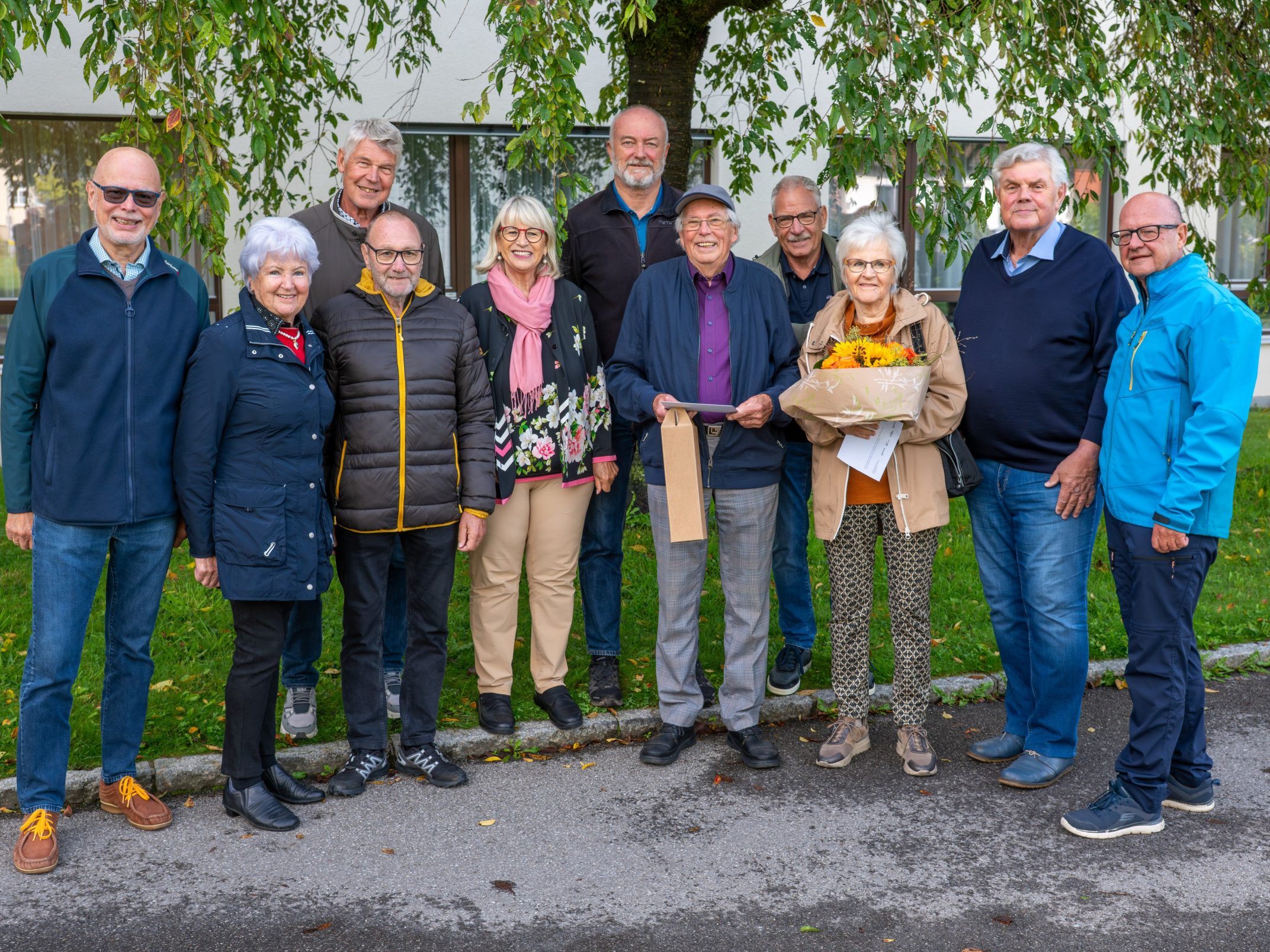 Der Vorstand bedankt sich bei Lisa und Hans