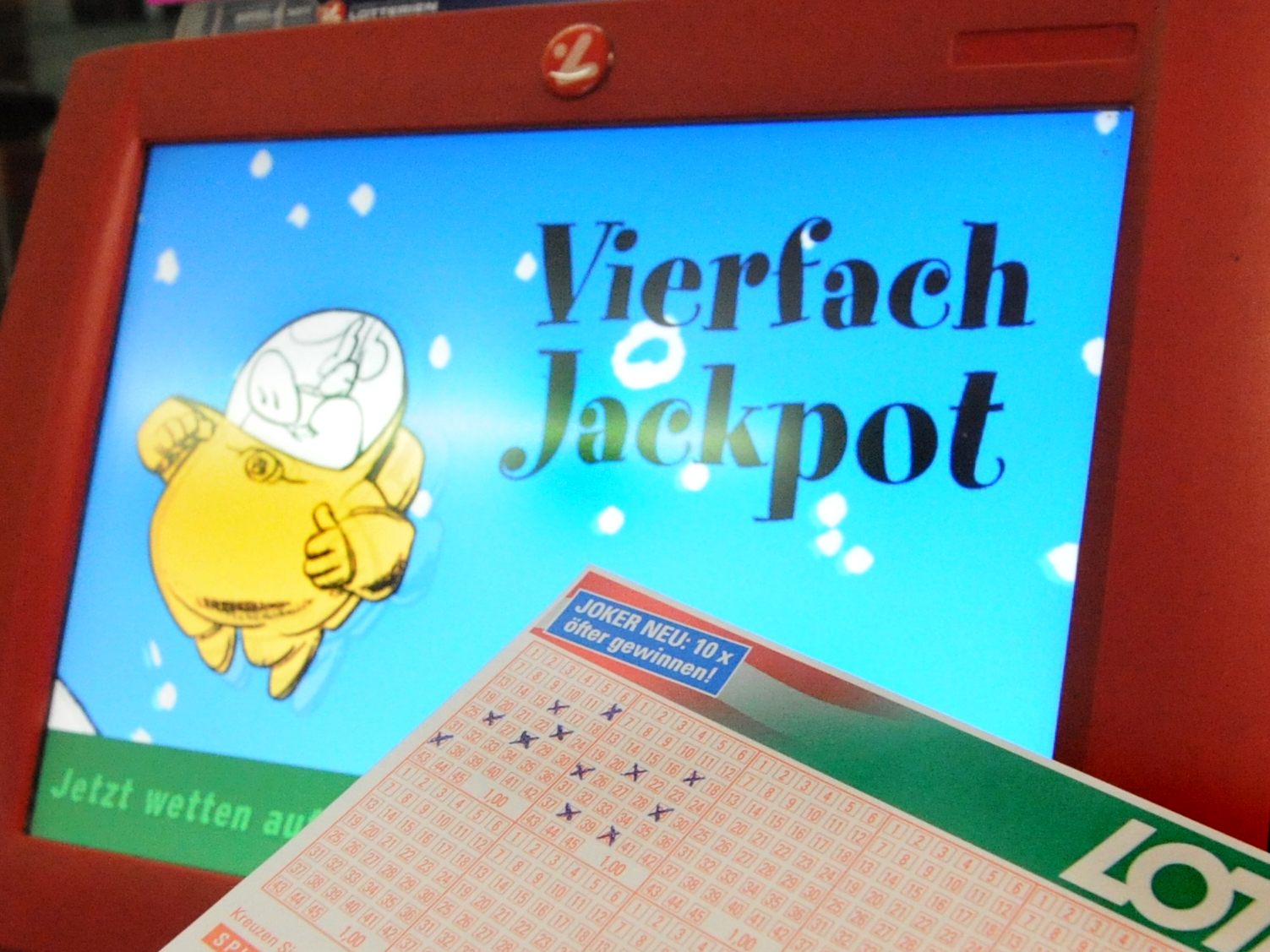 Am Mittwoch geht es um einen Lotto-Vierfachjackpot. Am Mittwoch geht es um einen Lotto-Vierfachjackpot.