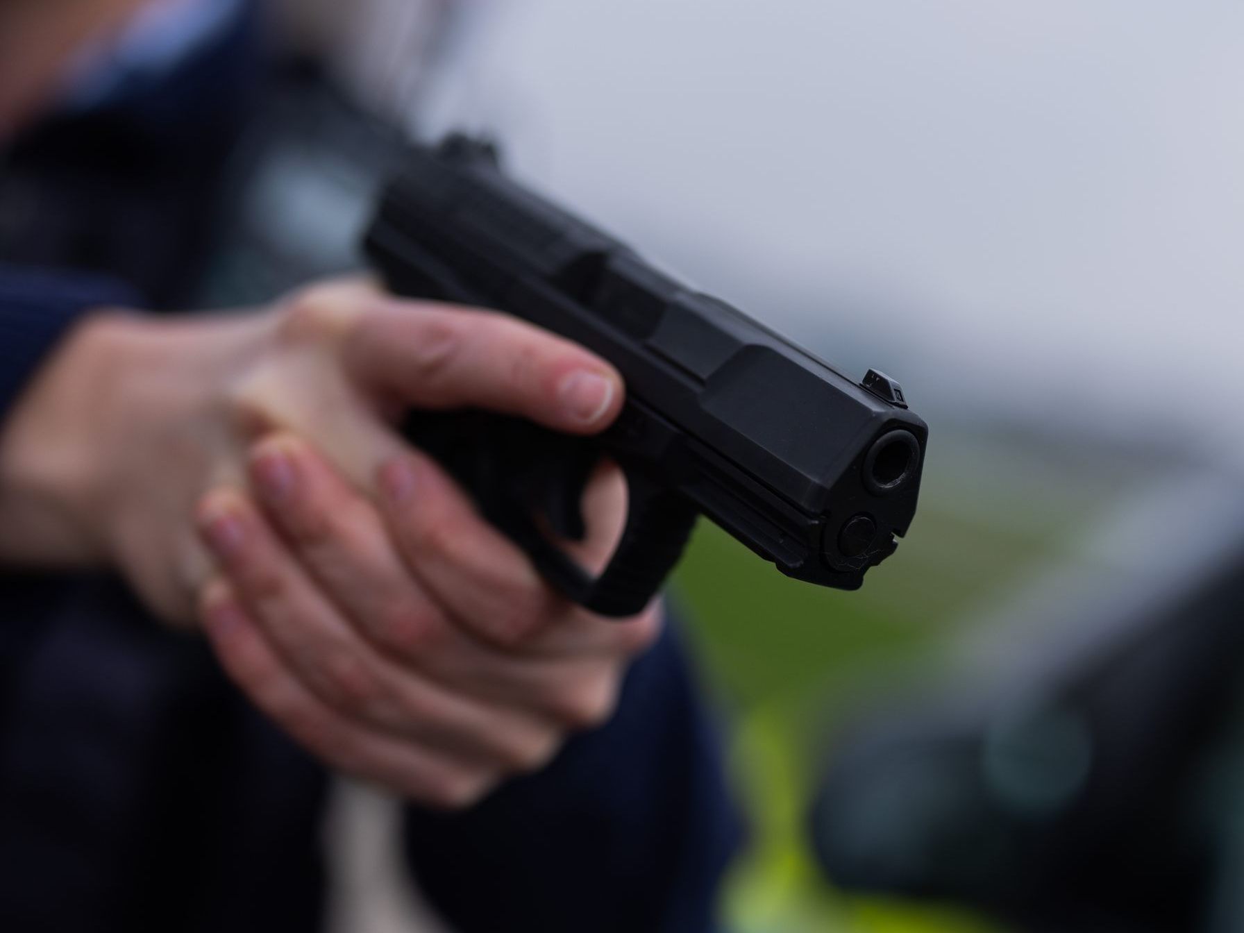 Die Polizei stoppte die Teenager durch Warnschüsse.