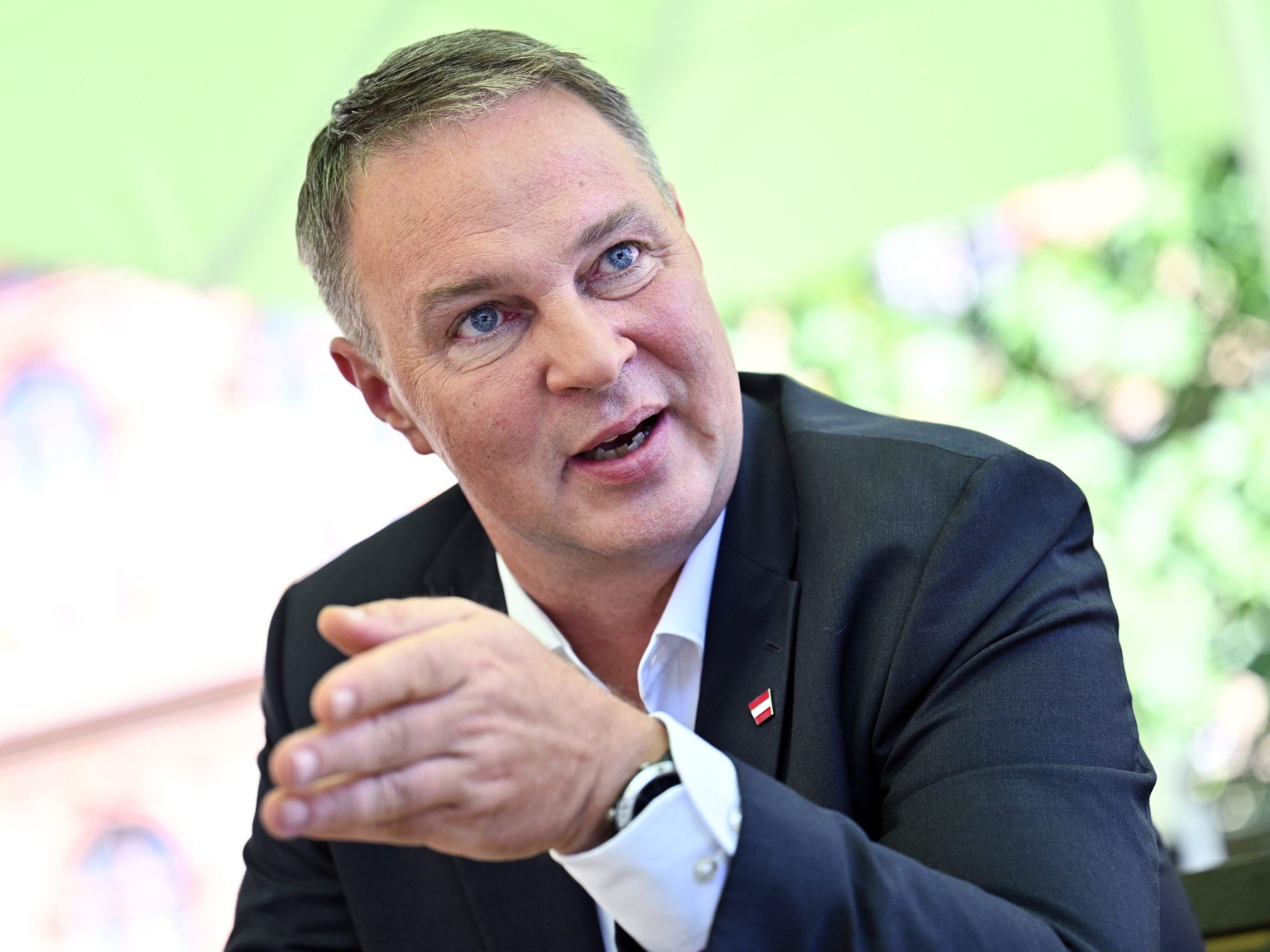 SPÖ-Chef Andreas Babler. SPÖ-Chef Andreas Babler.