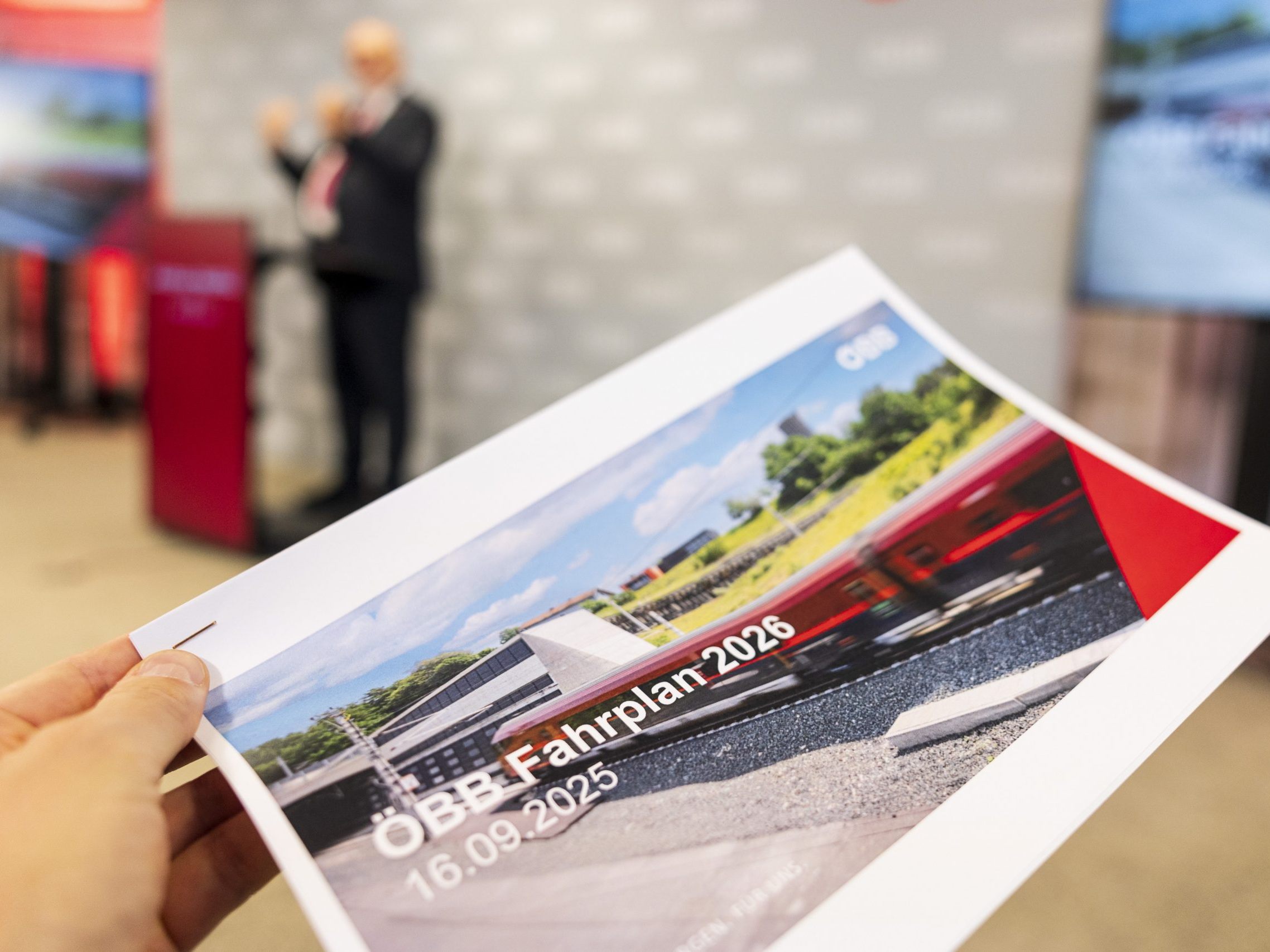 Für 2026 gibt es einen neuen ÖBB-Fahrplan.