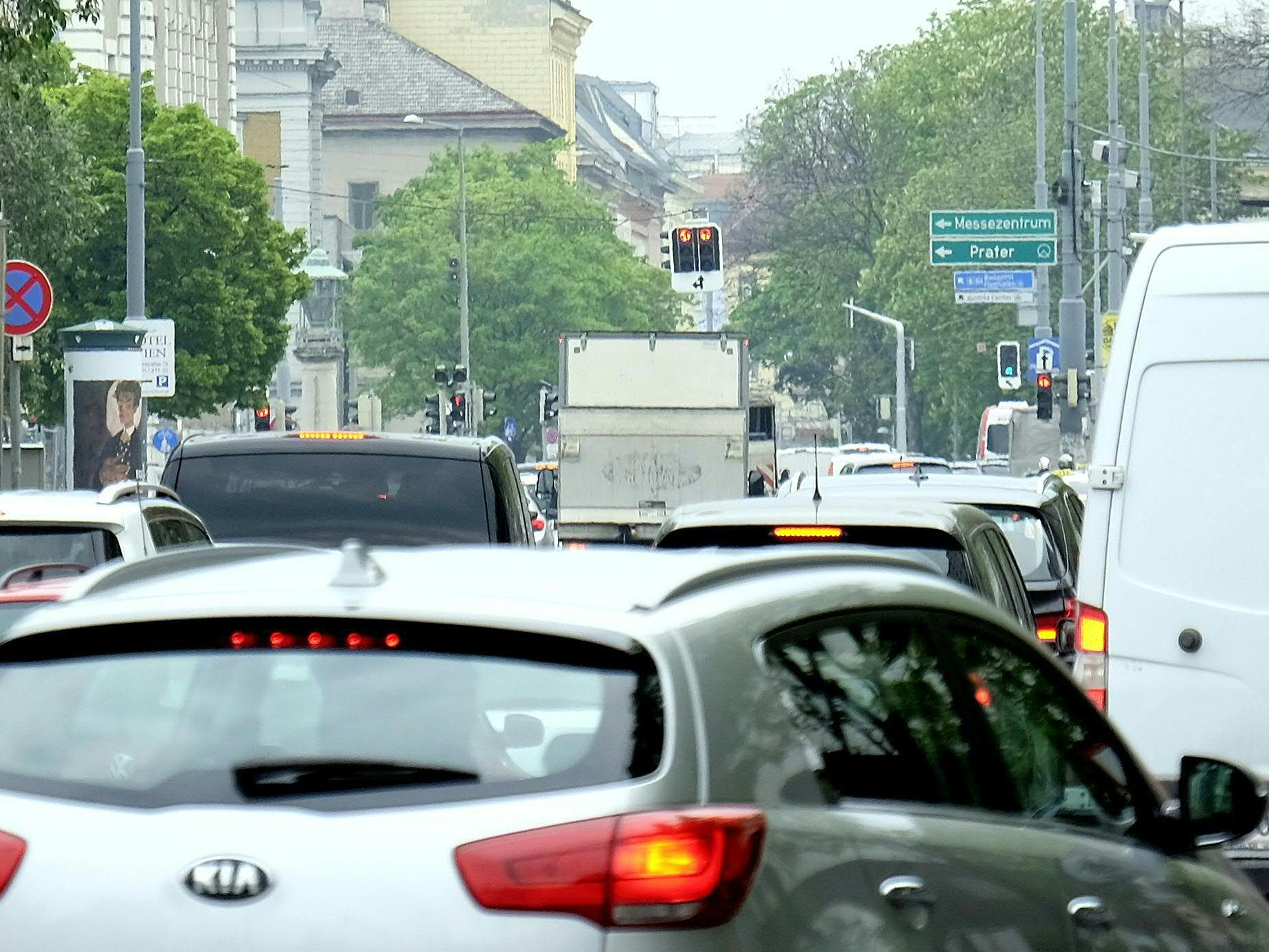 Am Wochenende ist auf den Straßen Wiens wieder einiges los.