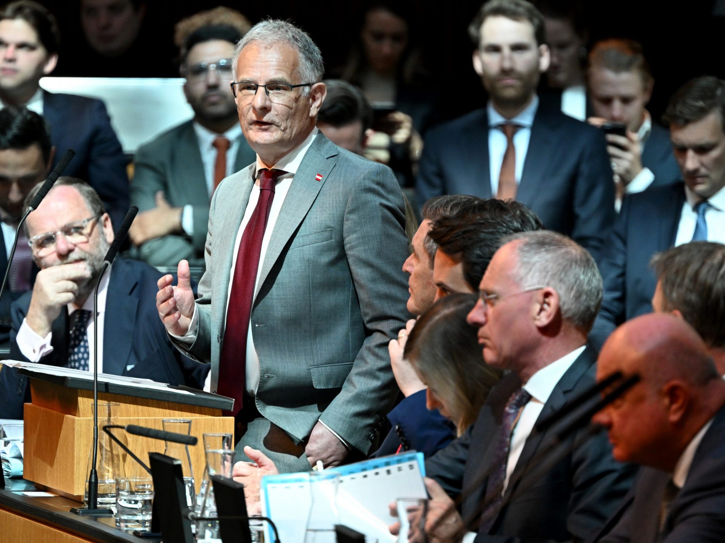 Markus Marterbauer: Kein Regierungsmitglied steht im Vertrauensindex so gut da wie er. Markus Marterbauer: Kein Regierungsmitglied steht im Vertrauensindex so gut da wie er.