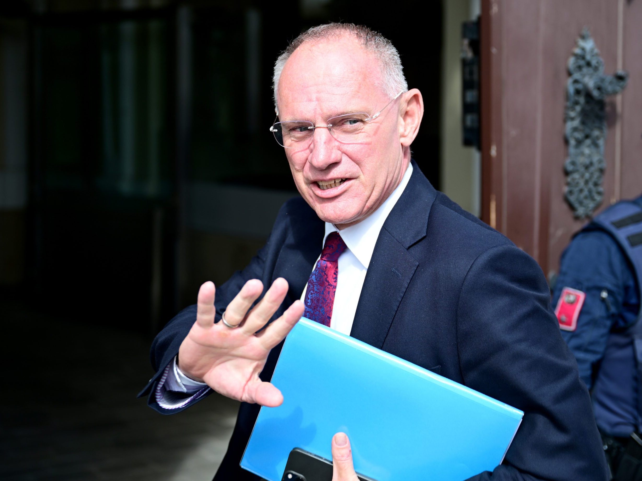 Auch Innenminister Karner ist ein zentrales Gesicht der Kampagne.