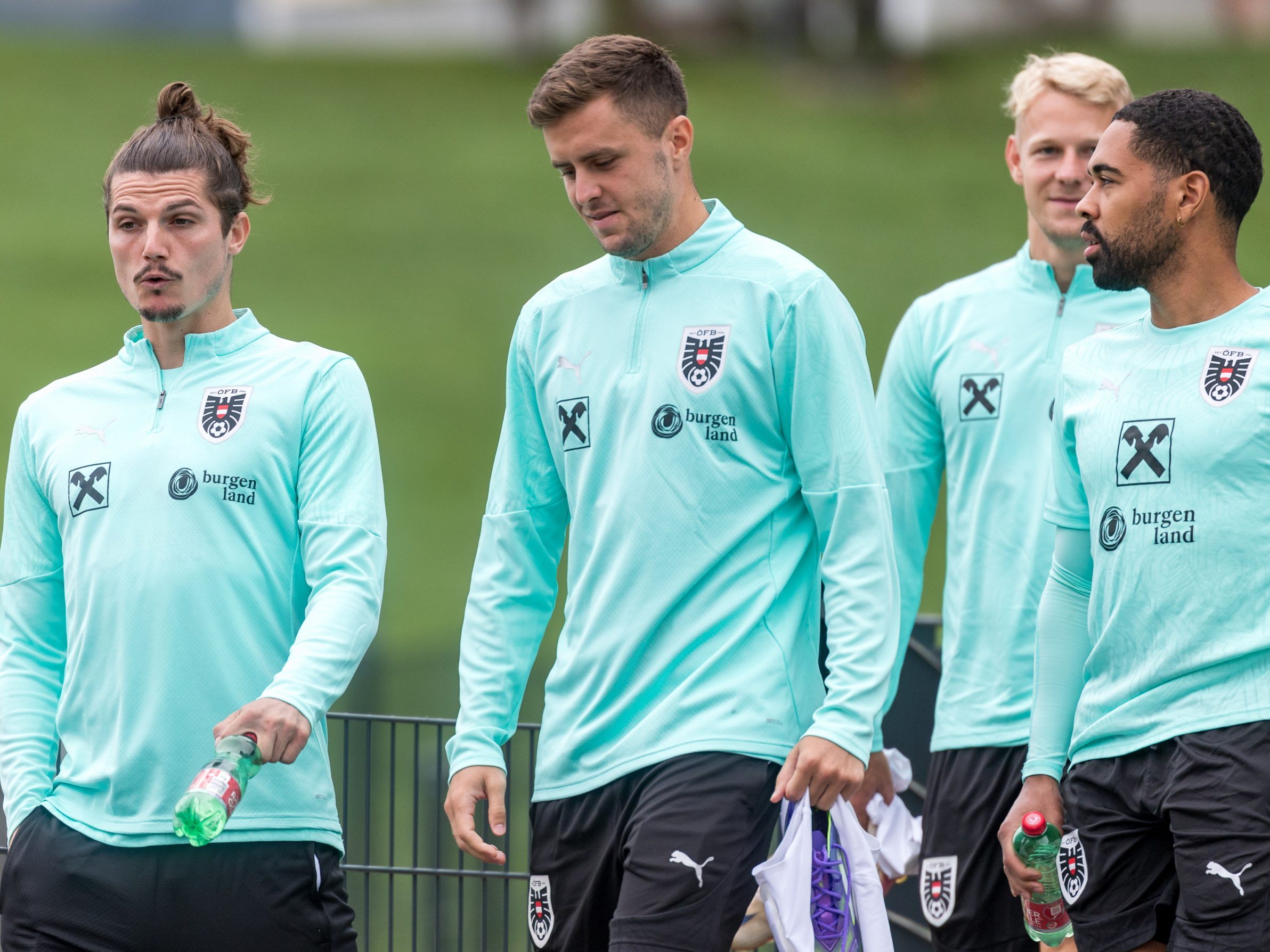 Schmid verpasste das zweite ÖFB-Training wegen Nackenproblemen..