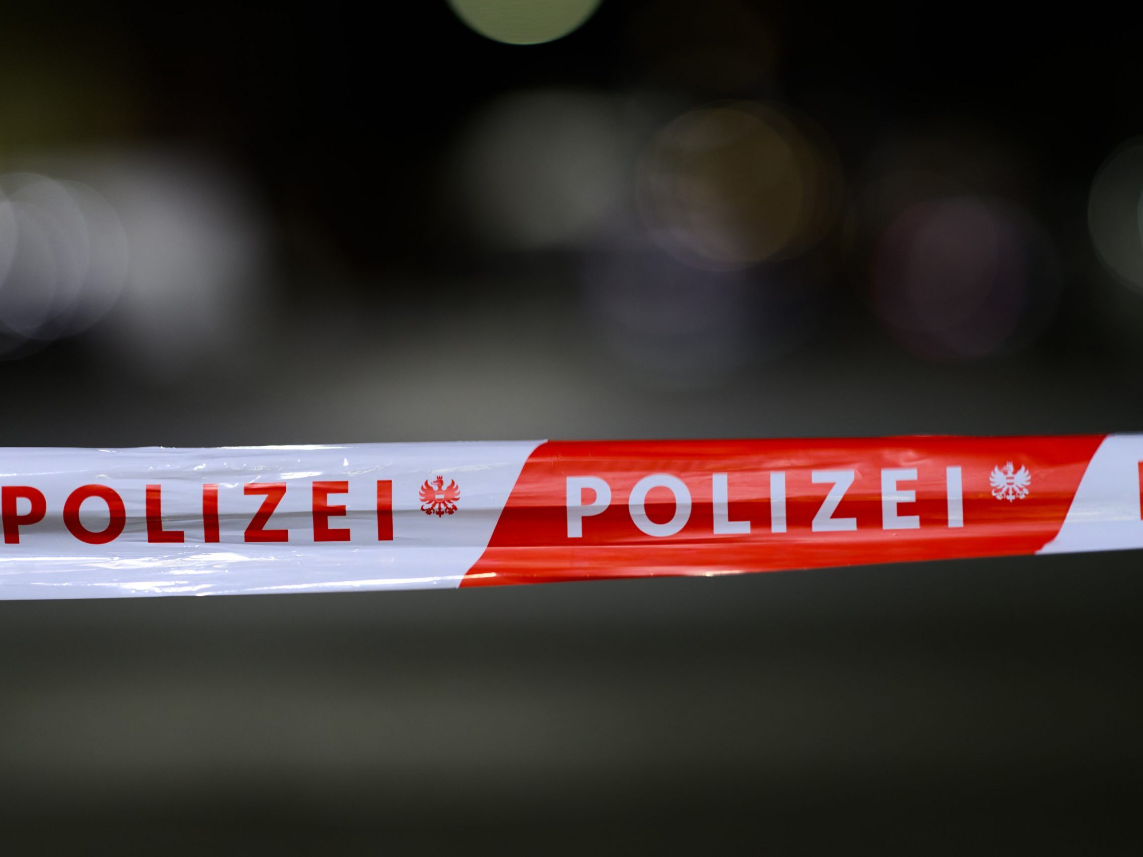 Ein Polizei-Absperrband am vergangenen Dienstag in Wien. Ein Polizei-Absperrband am vergangenen Dienstag in Wien.
