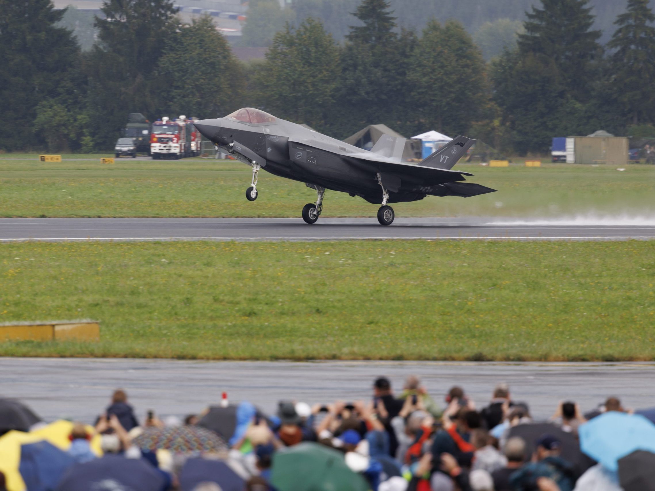 Rückblick: So sah es beim Airpower 2024 aus. Rückblick: So sah es beim Airpower 2024 aus.