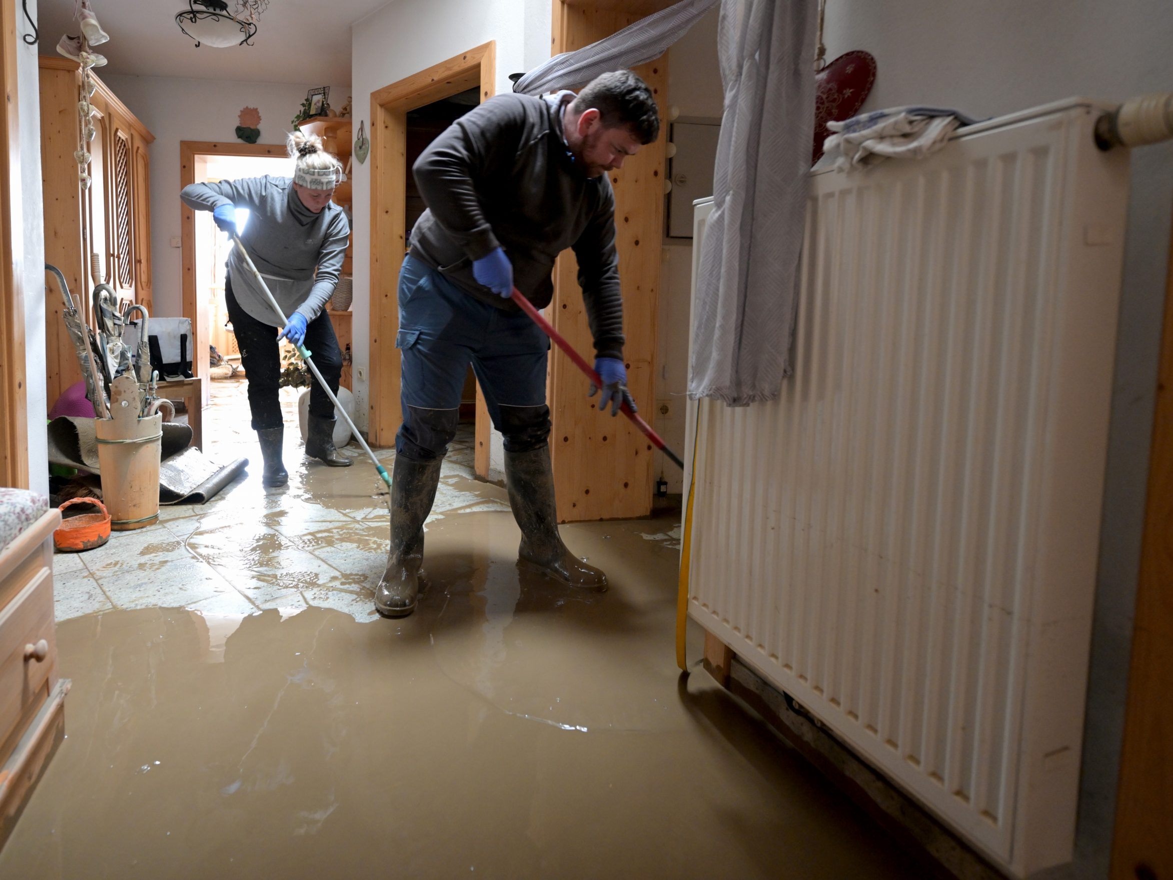 Nur wenige Österreicher sehen sich bei Hochwasser in Eigenverantwortung.