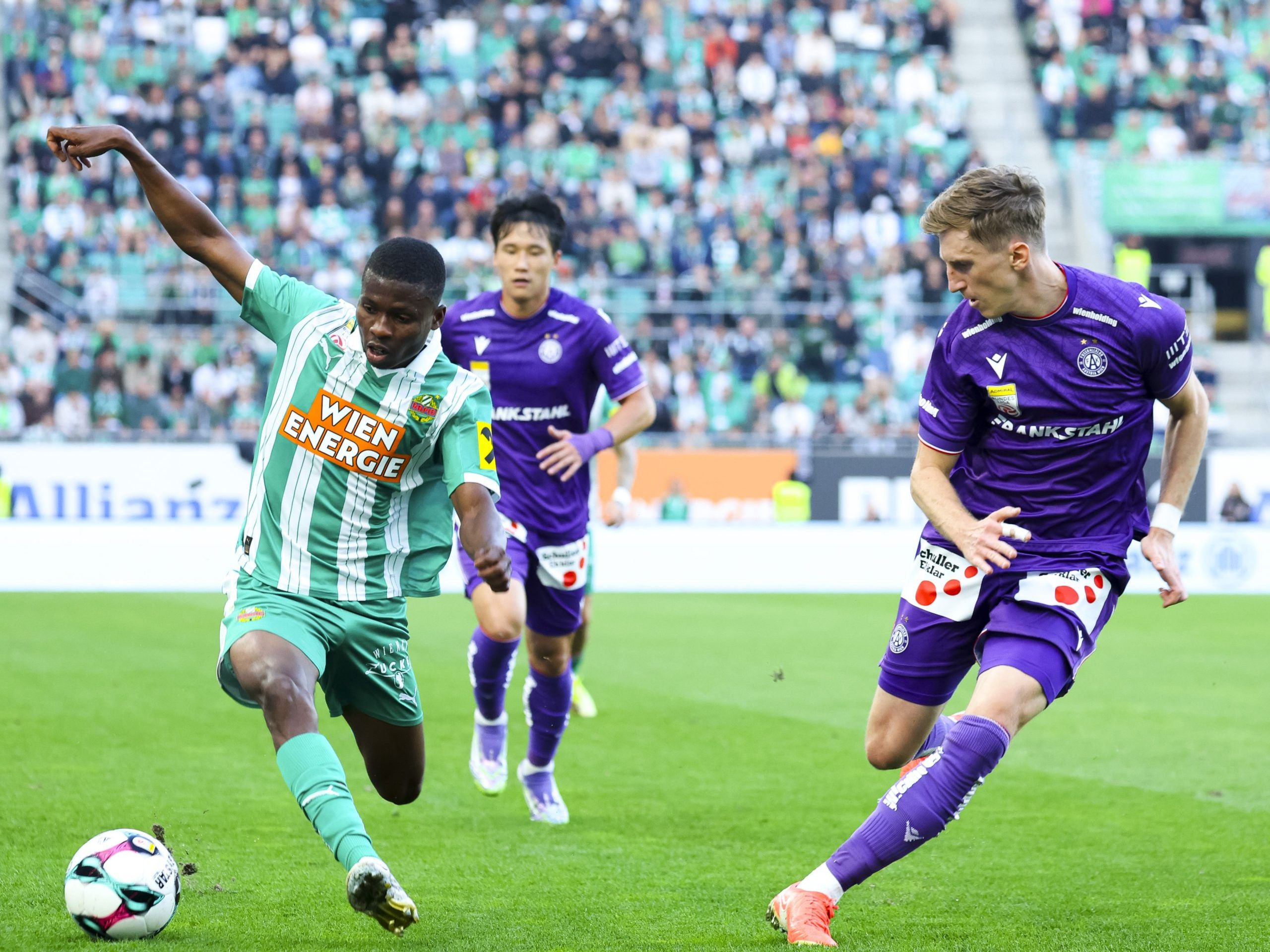 Enttäuschung bei Rapid nach Derby-Heimniederlage gegen die Austria.