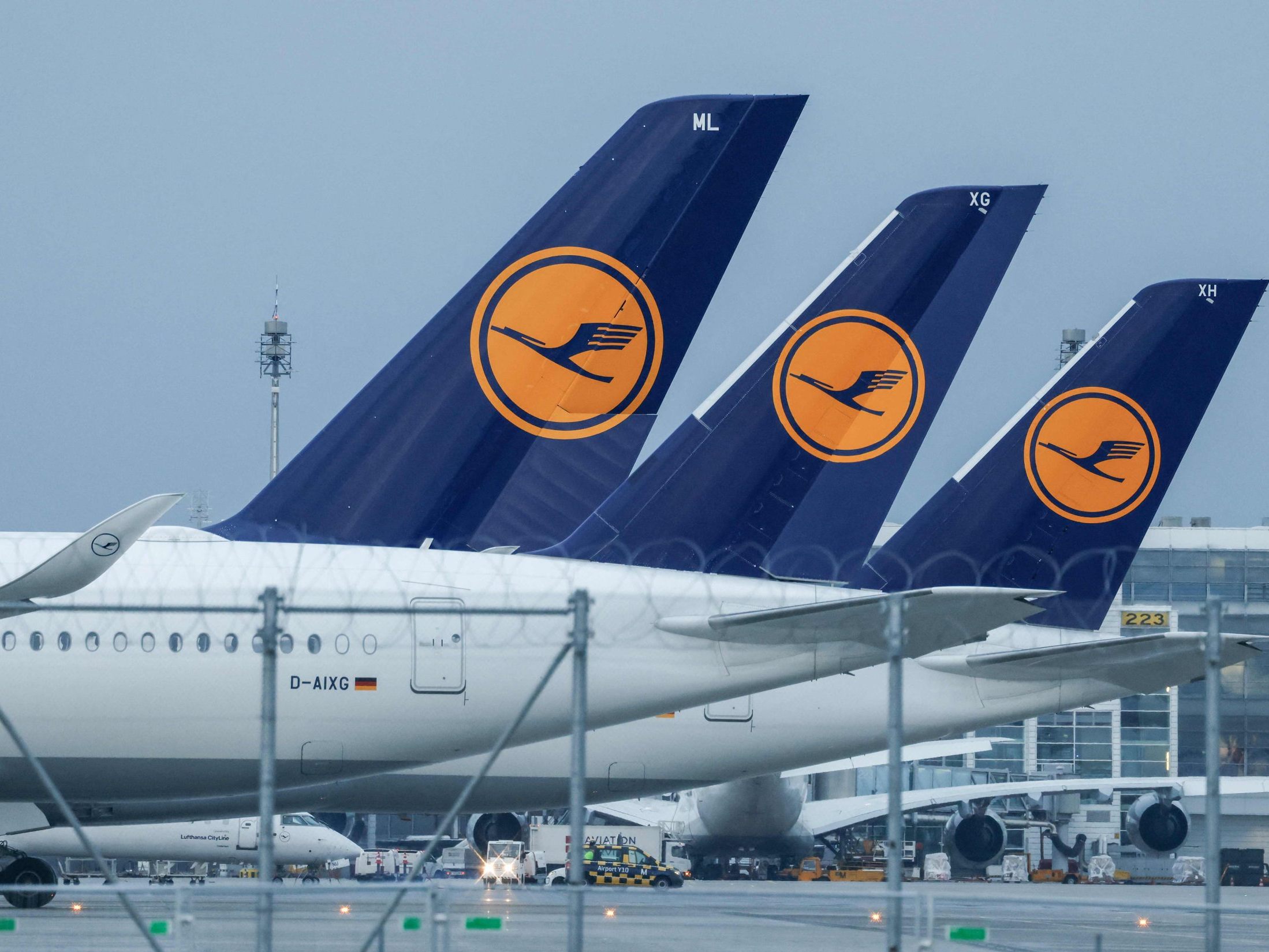 Piloten stimmen für Streik bei der Lufthansa. Piloten stimmen für Streik bei der Lufthansa.