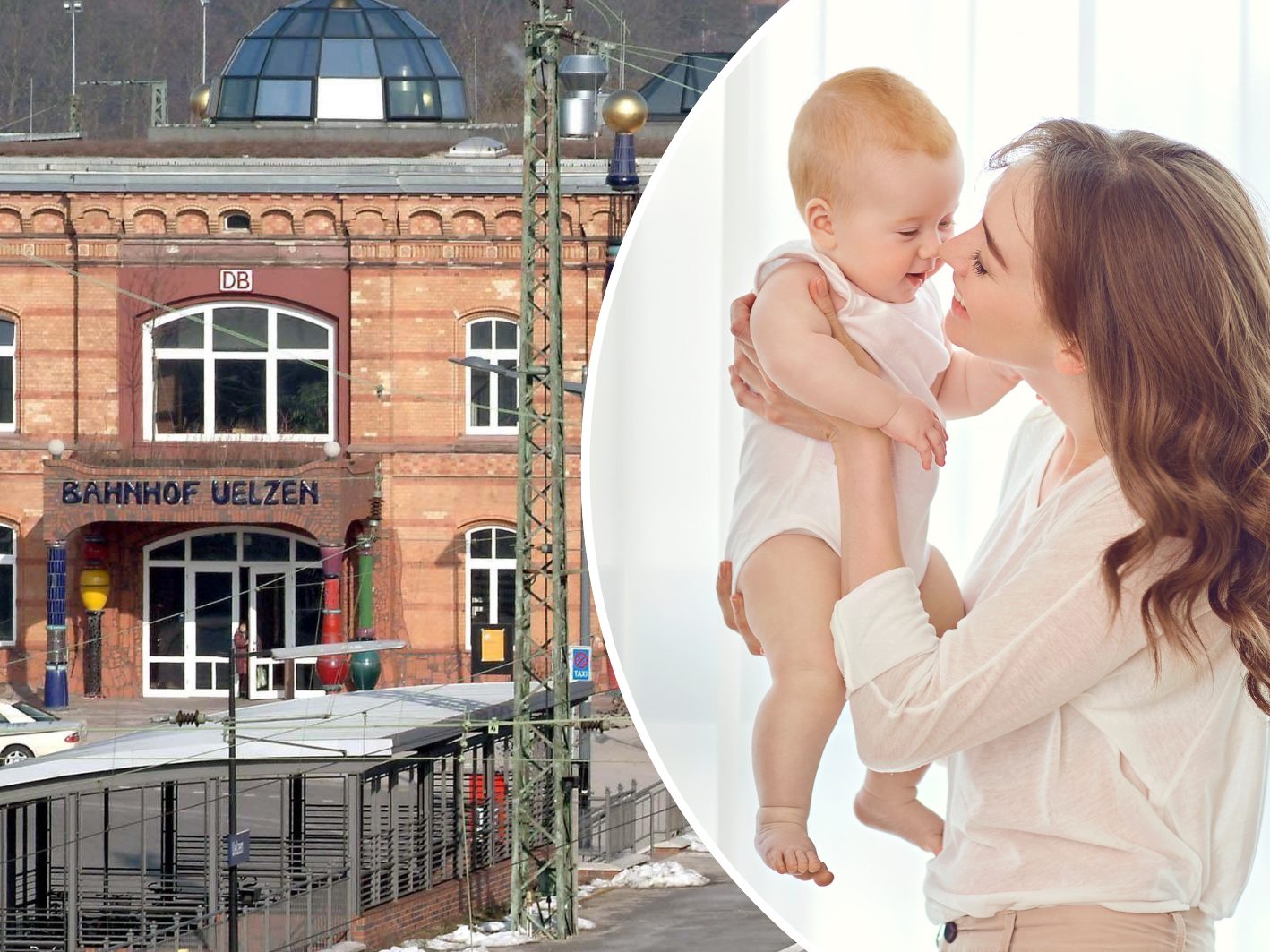 Baby versehentlich allein im Zug – Polizei und Fahrgäste helfen Baby versehentlich allein im Zug – Polizei und Fahrgäste helfen