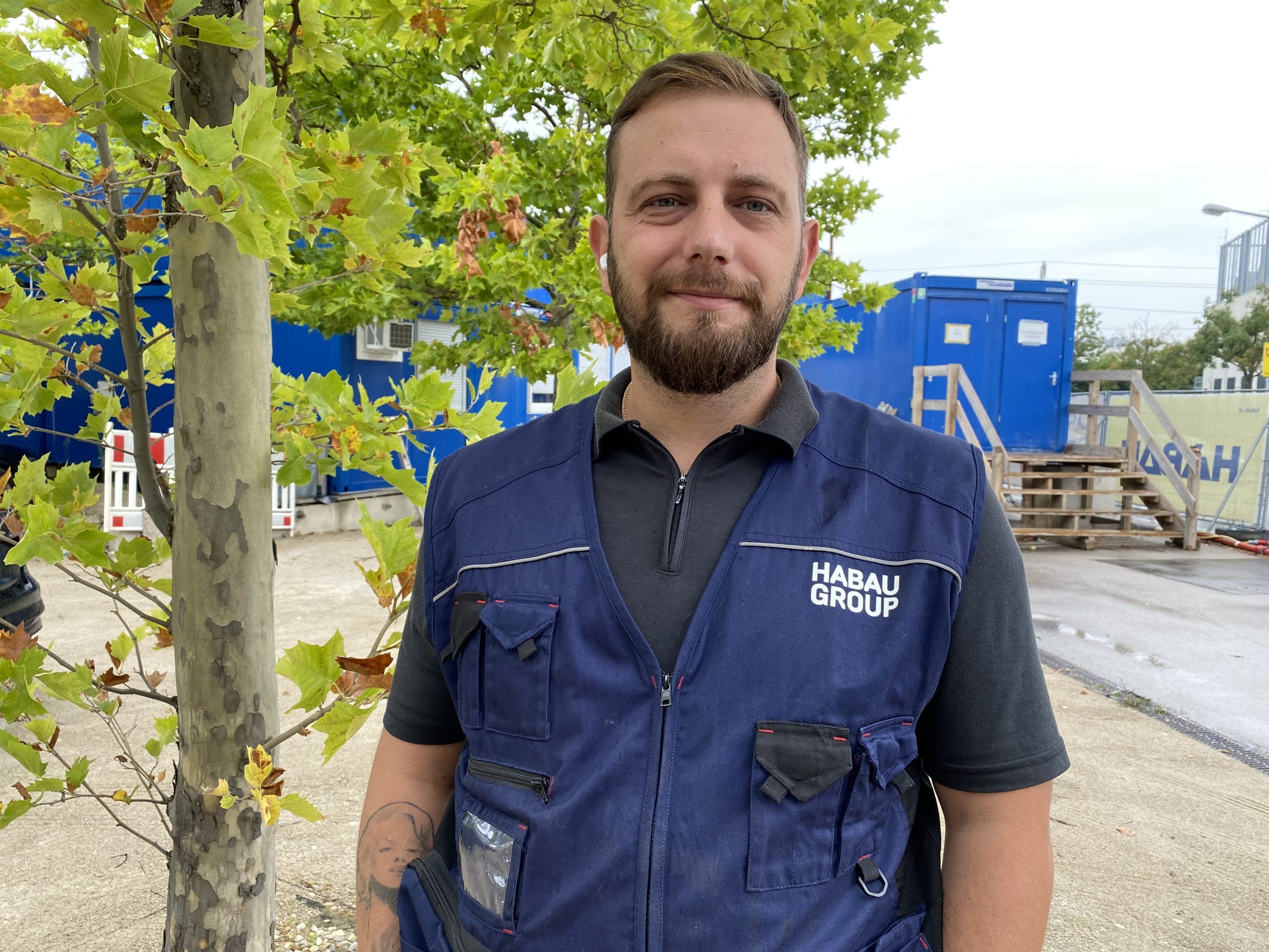 "Ich habe nicht geplant, Polier zu werden", erinnert sich Halas.