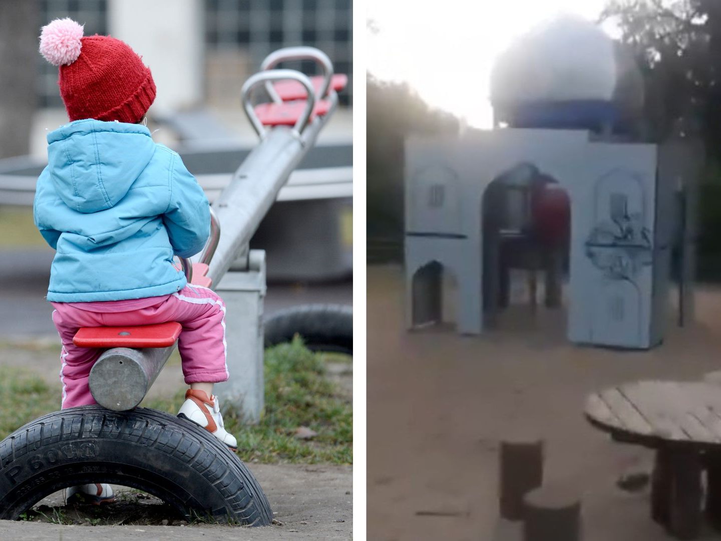 Ein Video in den Sozialen Netzwerken zu einer vermeintlichen Moschee auf einem Wiener Kinderspielplatz sorgt derzeit für Aufregung. Ein Video in den Sozialen Netzwerken zu einer vermeintlichen Moschee auf einem Wiener Kinderspielplatz sorgt derzeit für Aufregung.