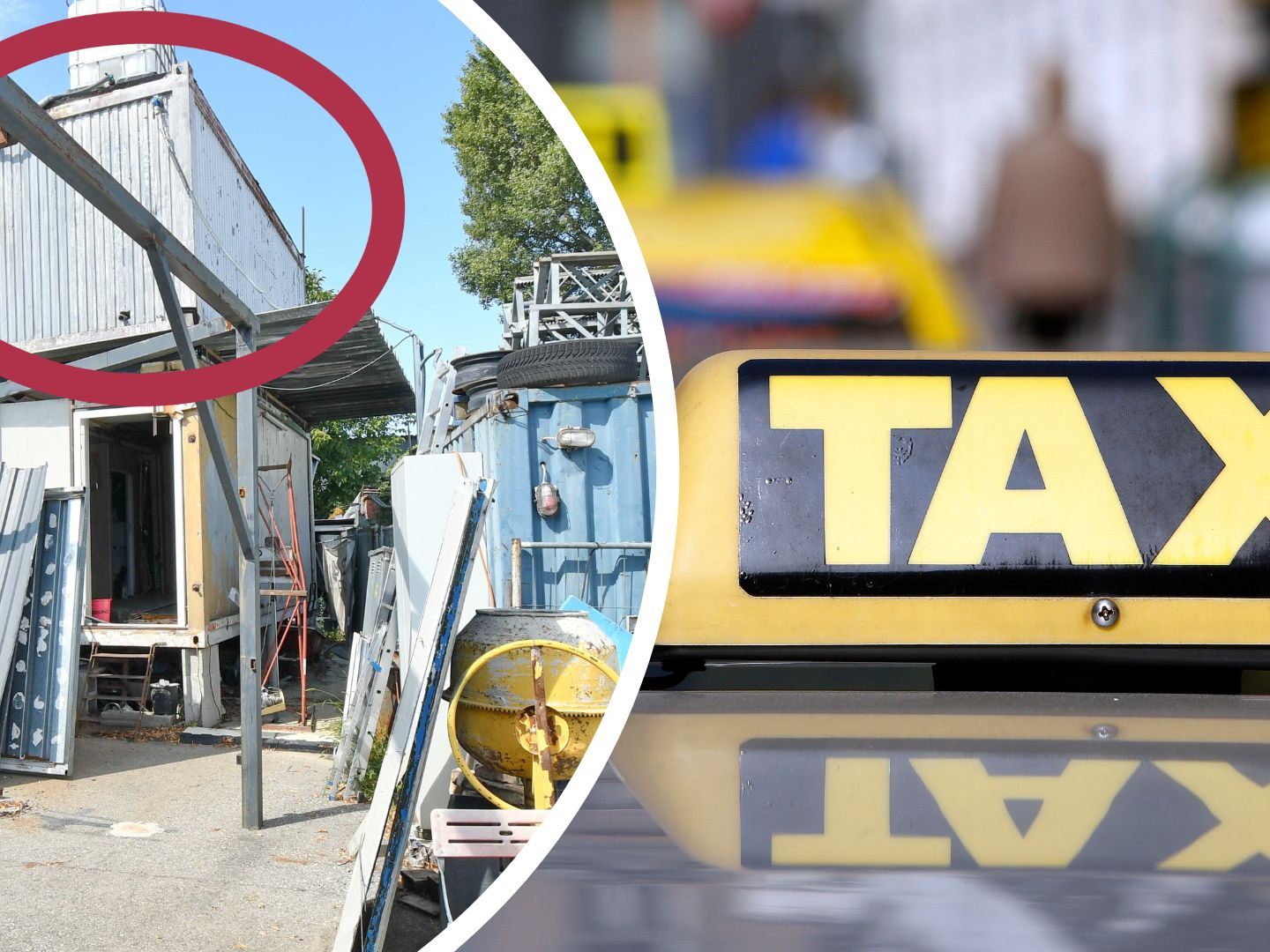 In einem Bau-Container soll es zu einer Vergewaltigung gekommen sein. In einem Bau-Container soll es zu einer Vergewaltigung gekommen sein.