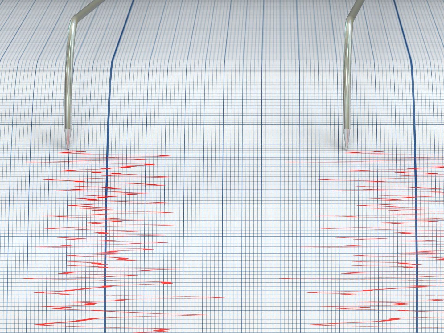 Das Erdbeben hatte eine Magnitude von 2,3.