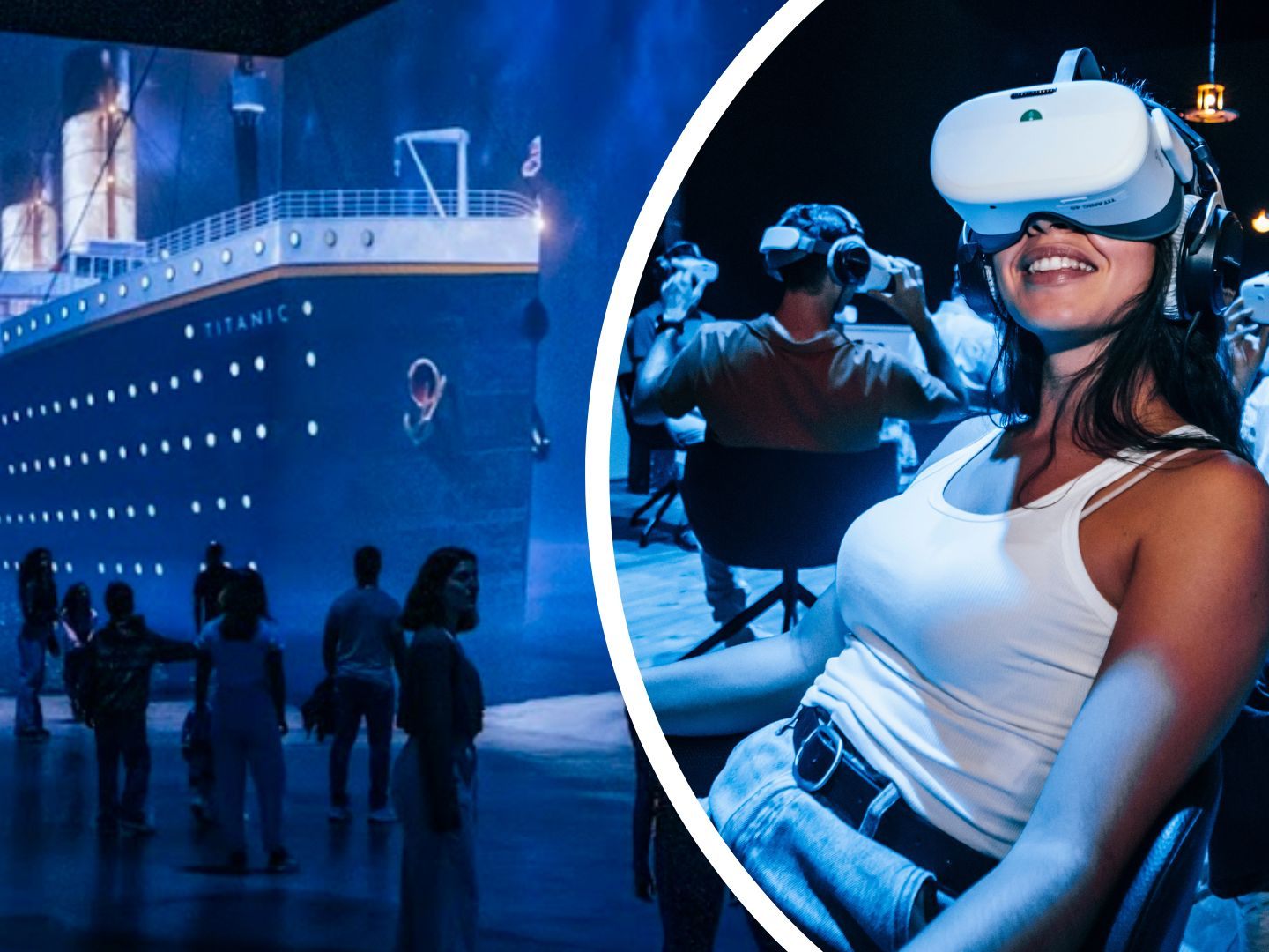 Durchs Metaverse an Bord: Die Titanic geht in Wien virtuell unter.