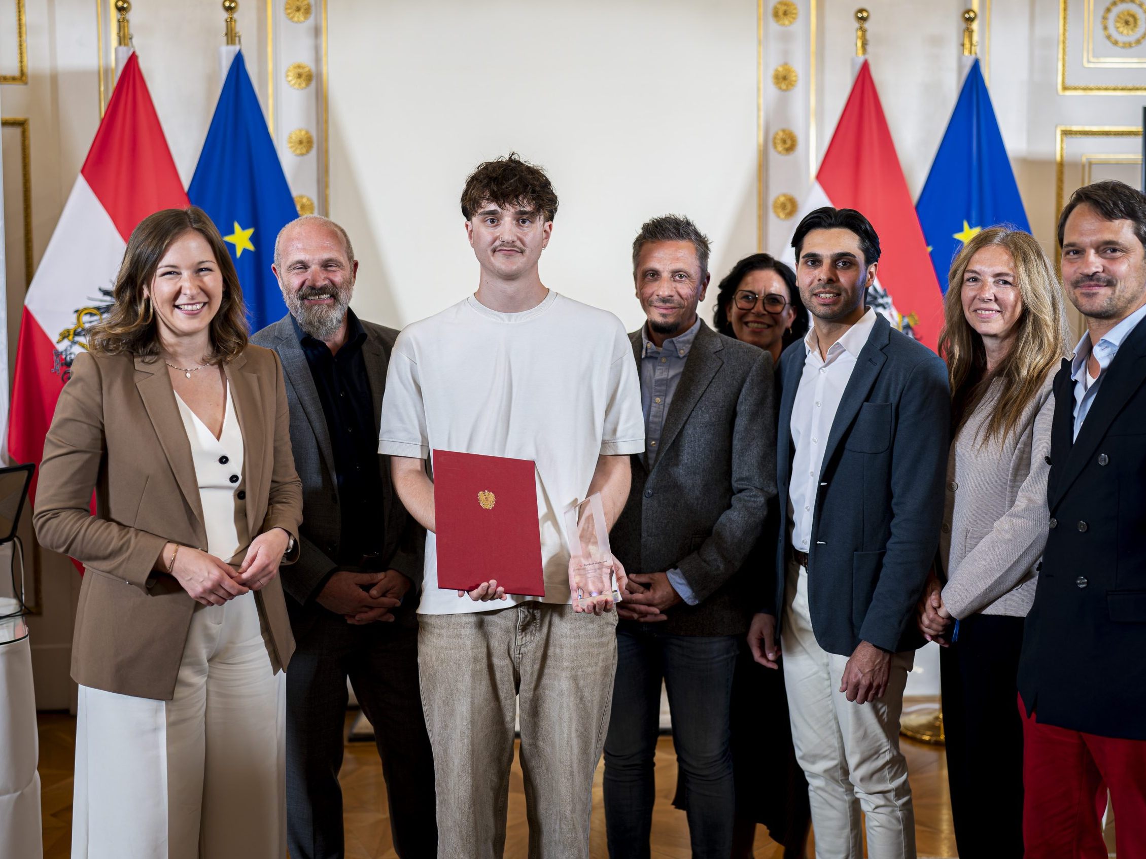 Jakob Neff aus Salzburg ist "Zivildiener des Jahres"