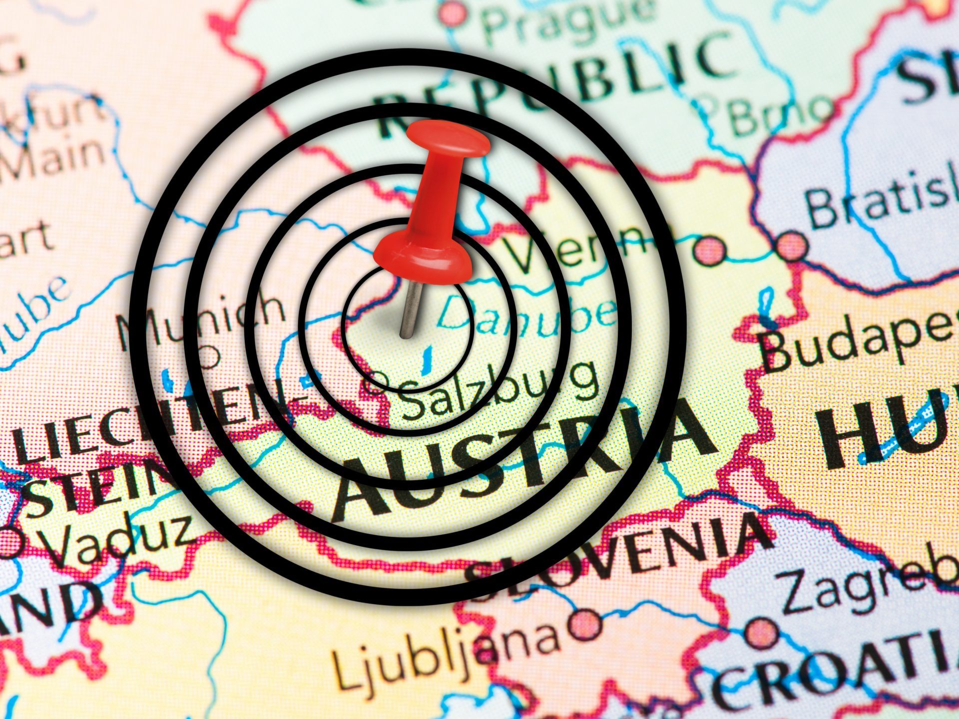 Erdbeben in Oberösterreich