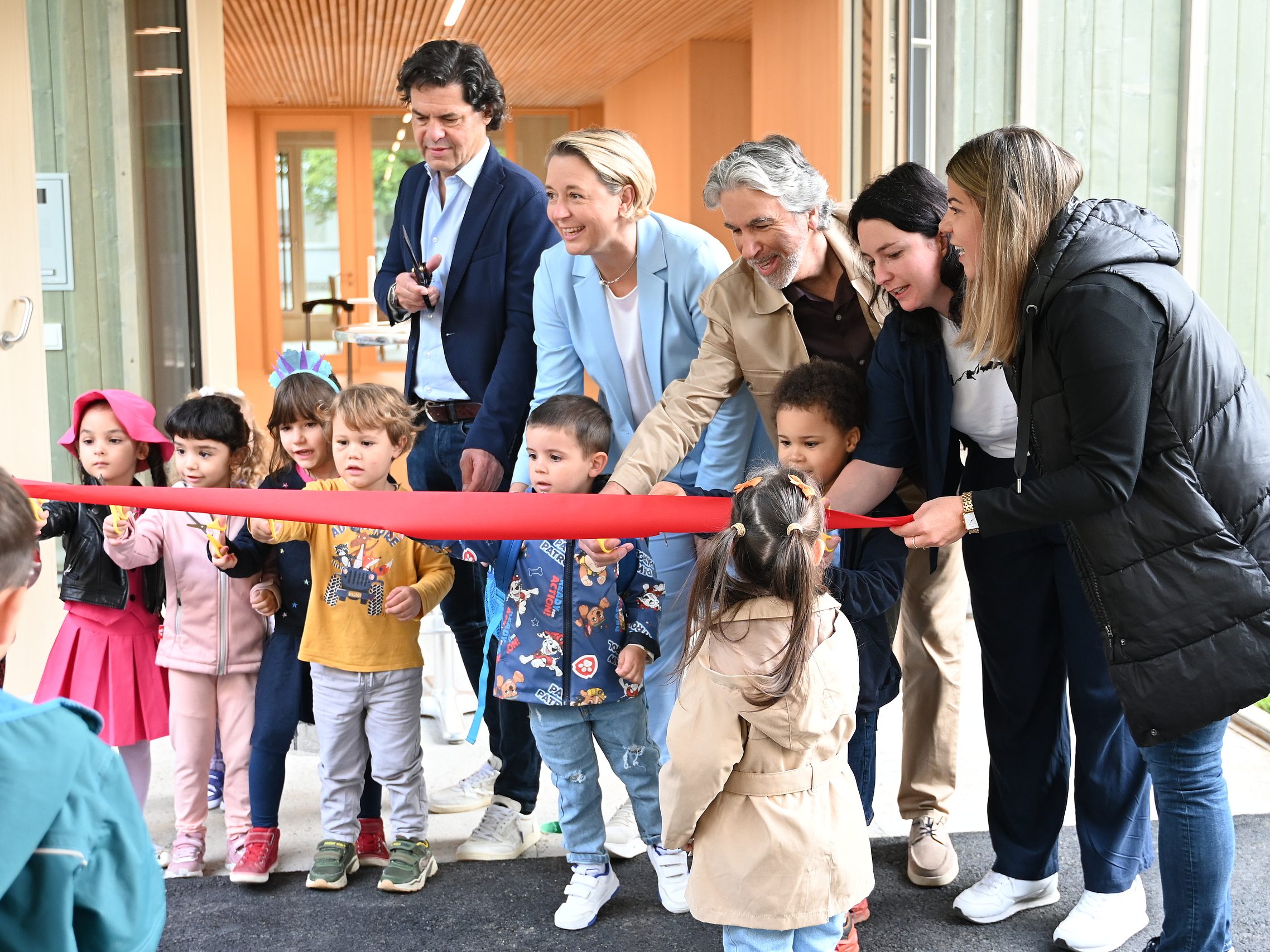 Eröffnung Kinderhaus Levis Mutterstraße. Eröffnung Kinderhaus Levis Mutterstraße.