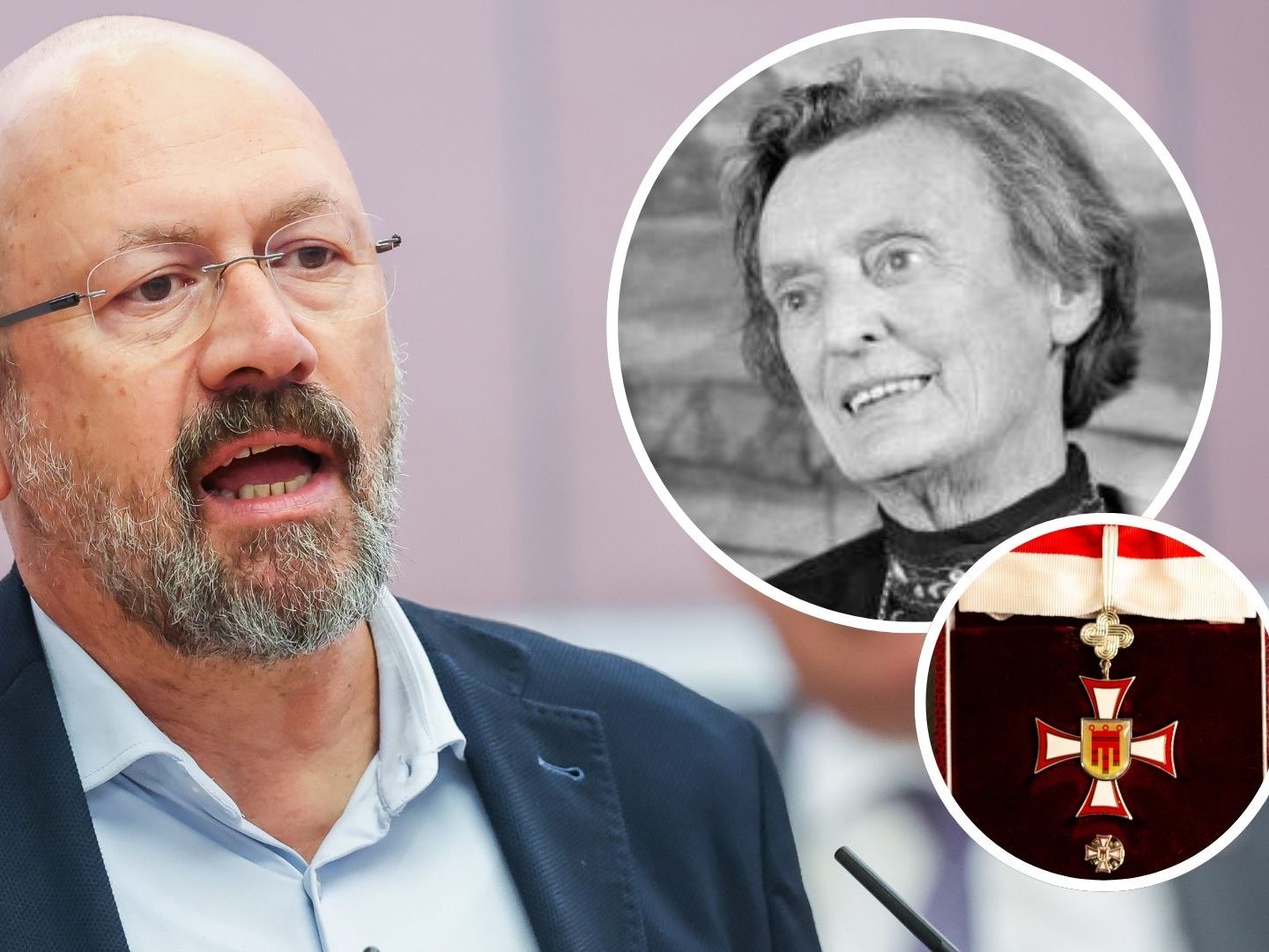 Bernhard Weber (Grüne) verlangt eine klare Distanzierung der Landesregierung von der Ehrung für Natalie Beer.