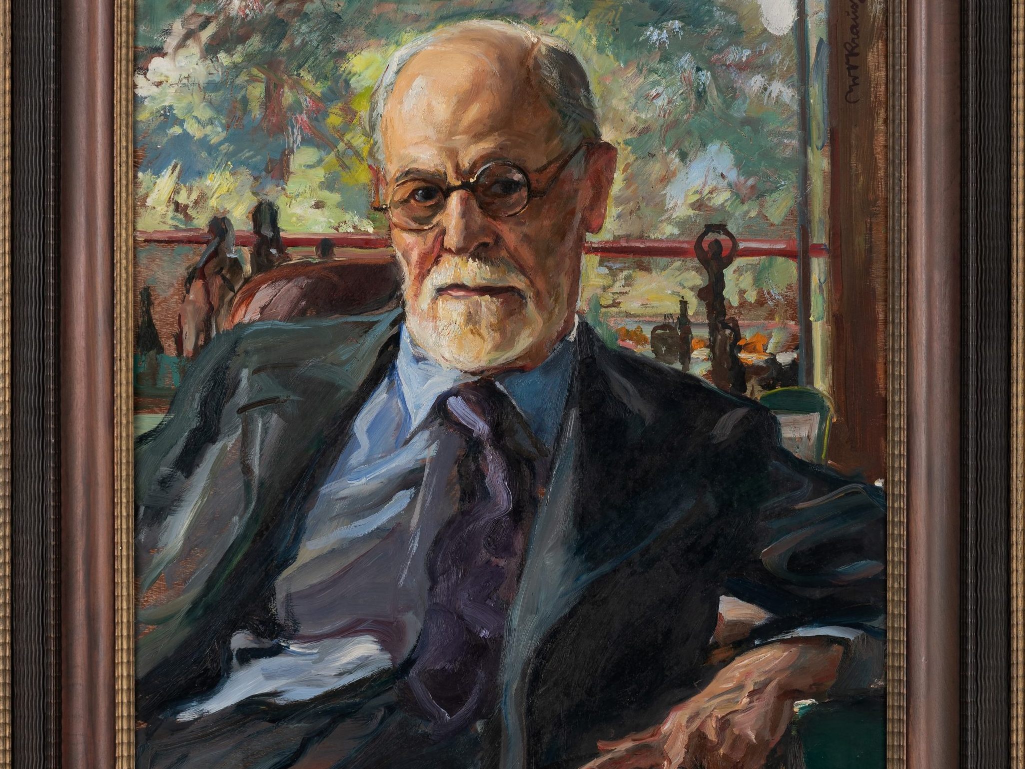 Das verschollen geglaubte Sigmund-Freud-Porträt wurde als echt erkannt.