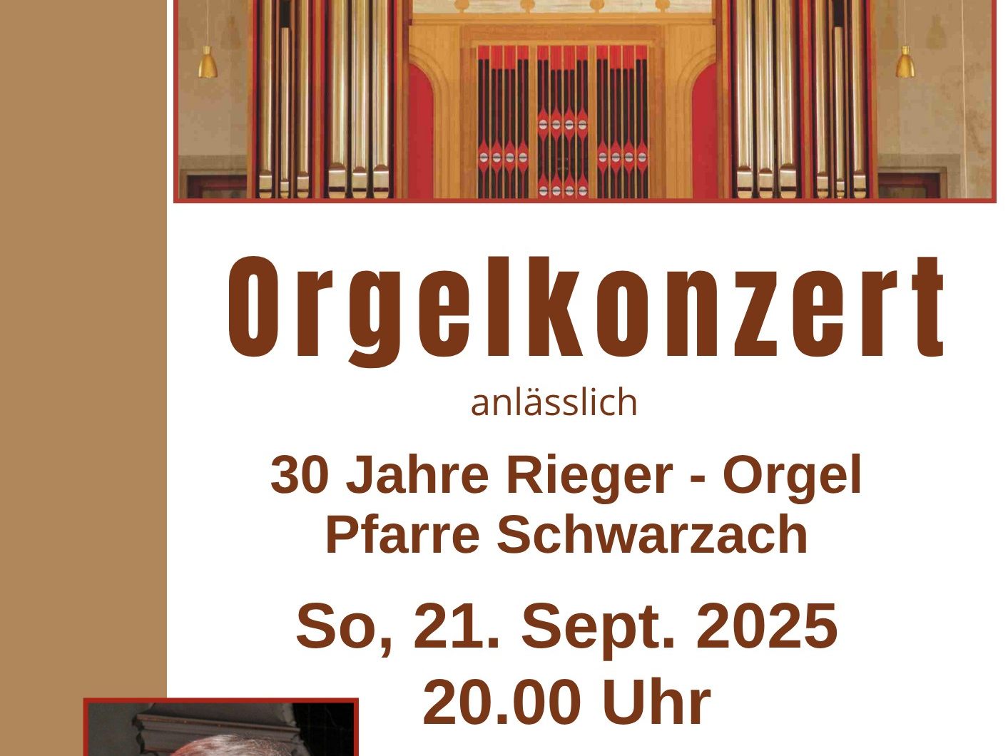 Orgelkonzert in Schwarzach
