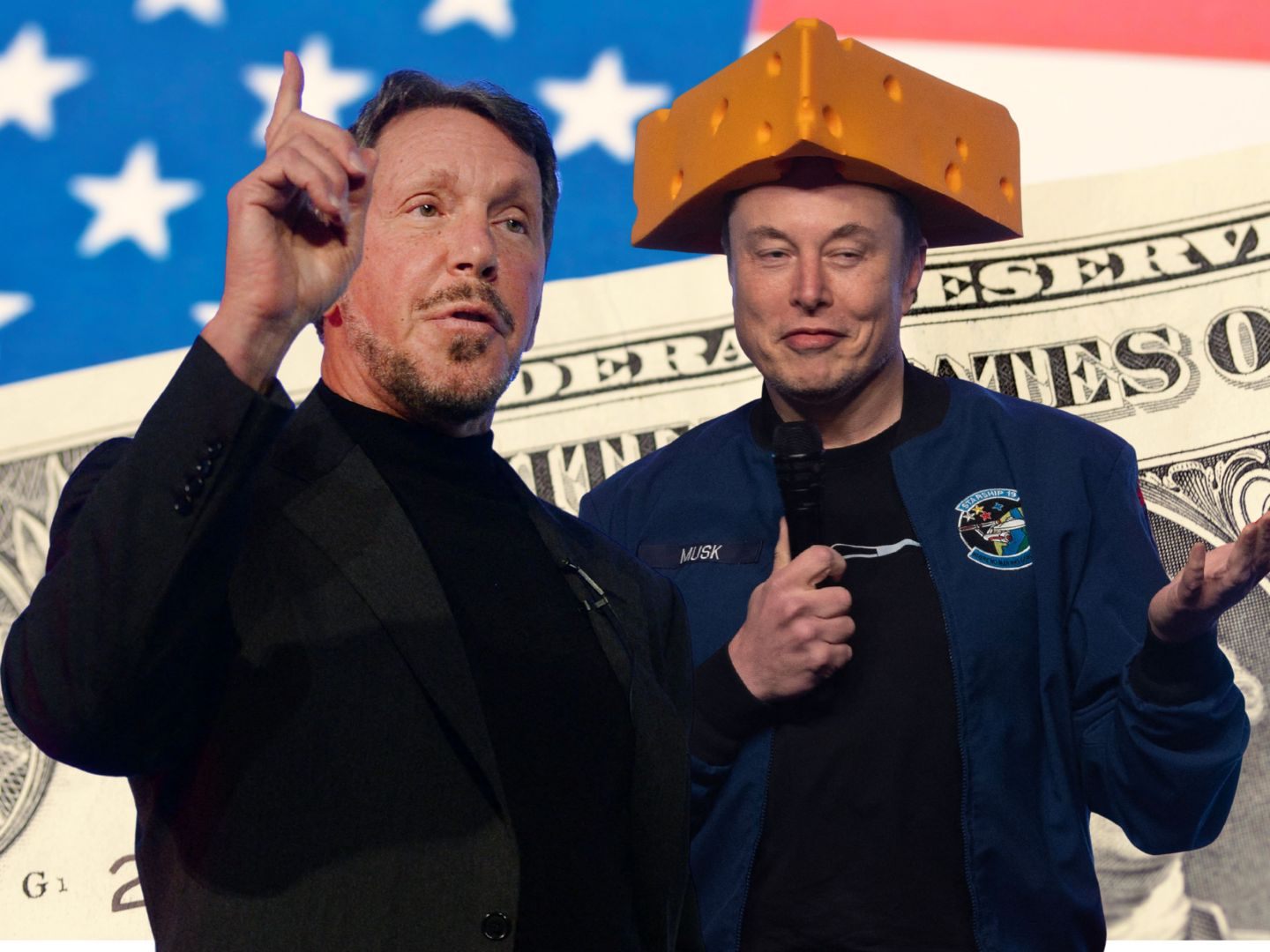 Elon Musk und Larry Ellison liefern sich ein Kopf-an-Kopf-Rennen um Platz eins im Milliardärs-Ranking. Elon Musk und Larry Ellison liefern sich ein Kopf-an-Kopf-Rennen um Platz eins im Milliardärs-Ranking.
