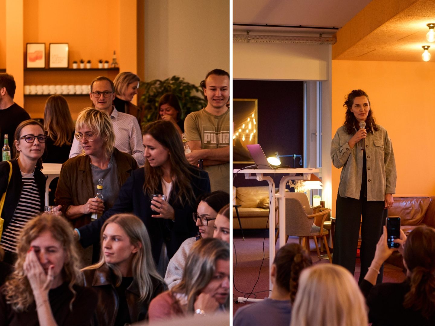 Rund 80 Gäste kamen bei Talks & Tapas in Götzis zusammen, um sich über Sichtbarkeit, Personal Branding und Female Empowerment auszutauschen. Rund 80 Gäste kamen bei Talks & Tapas in Götzis zusammen, um sich über Sichtbarkeit, Personal Branding und Female Empowerment auszutauschen.