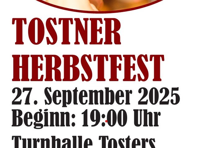 Einladung Tostner Herbstfest