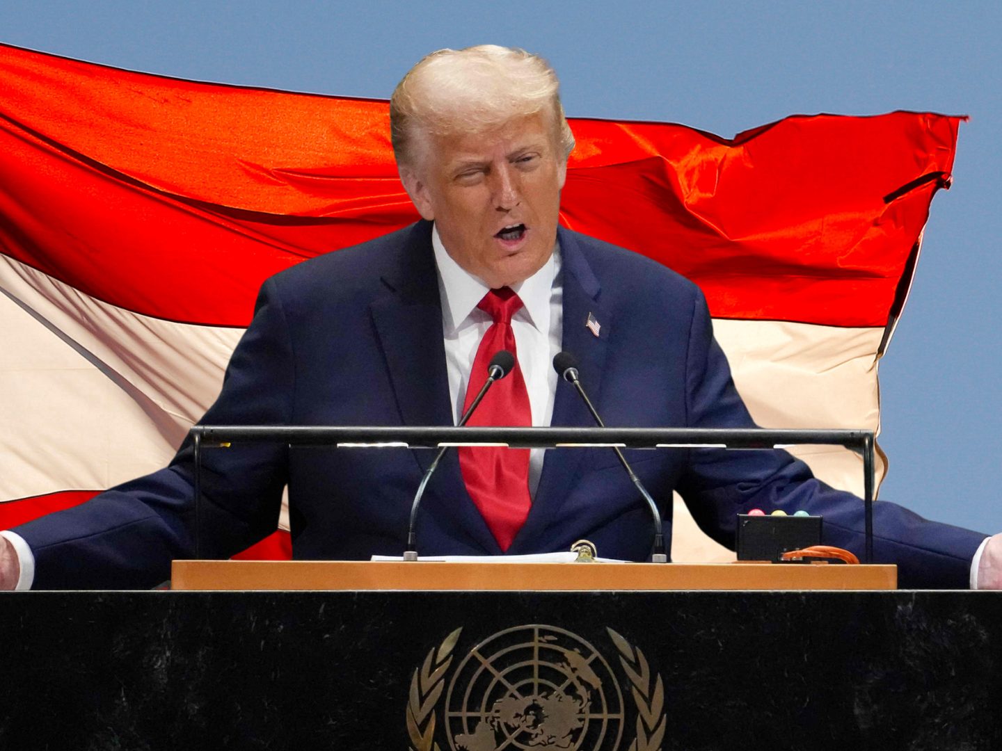 Trump attackiert Österreich bei UN-Rede Trump attackiert Österreich bei UN-Rede