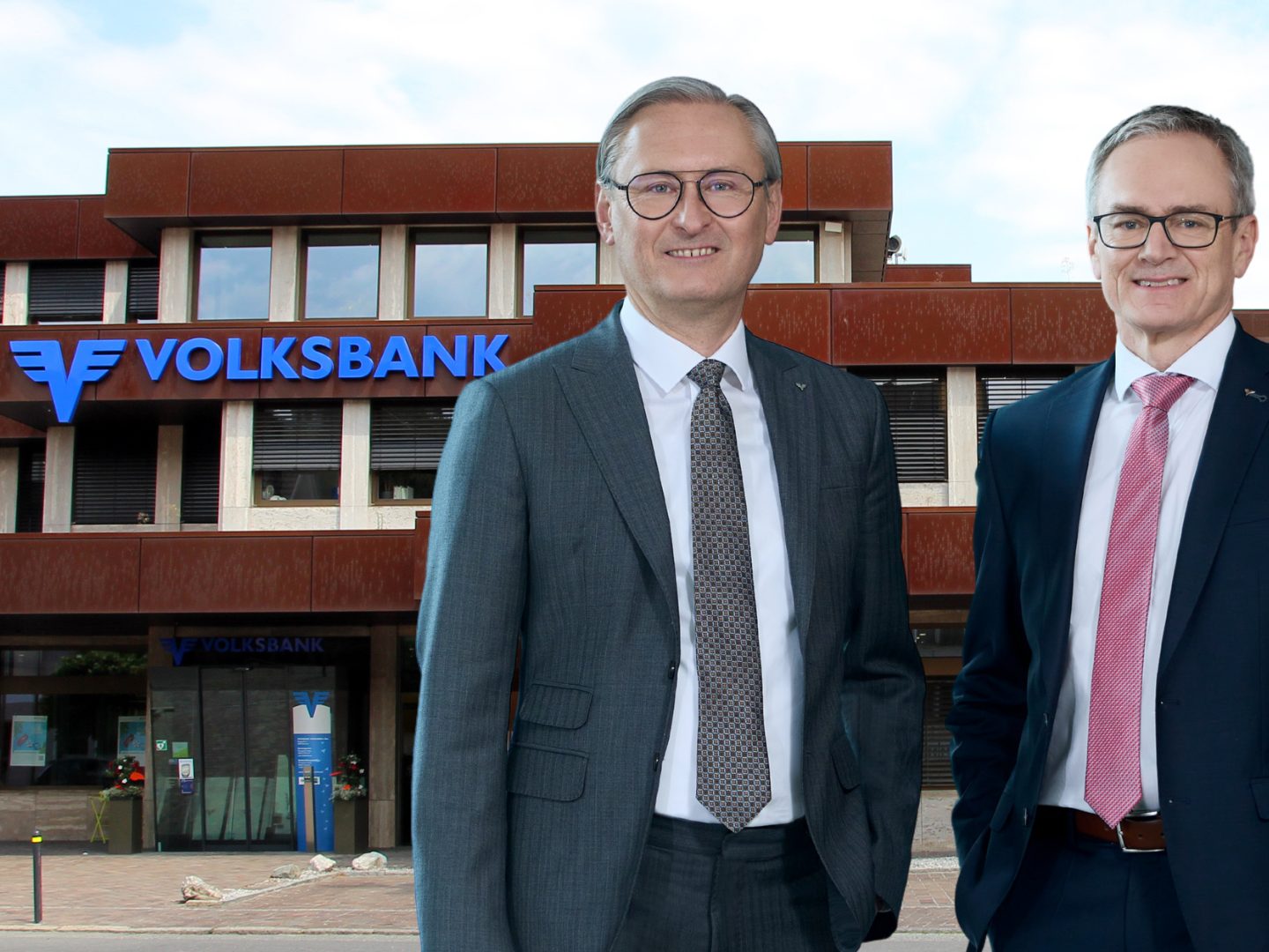 Volksbank legt trotz Zinseinbruch zu