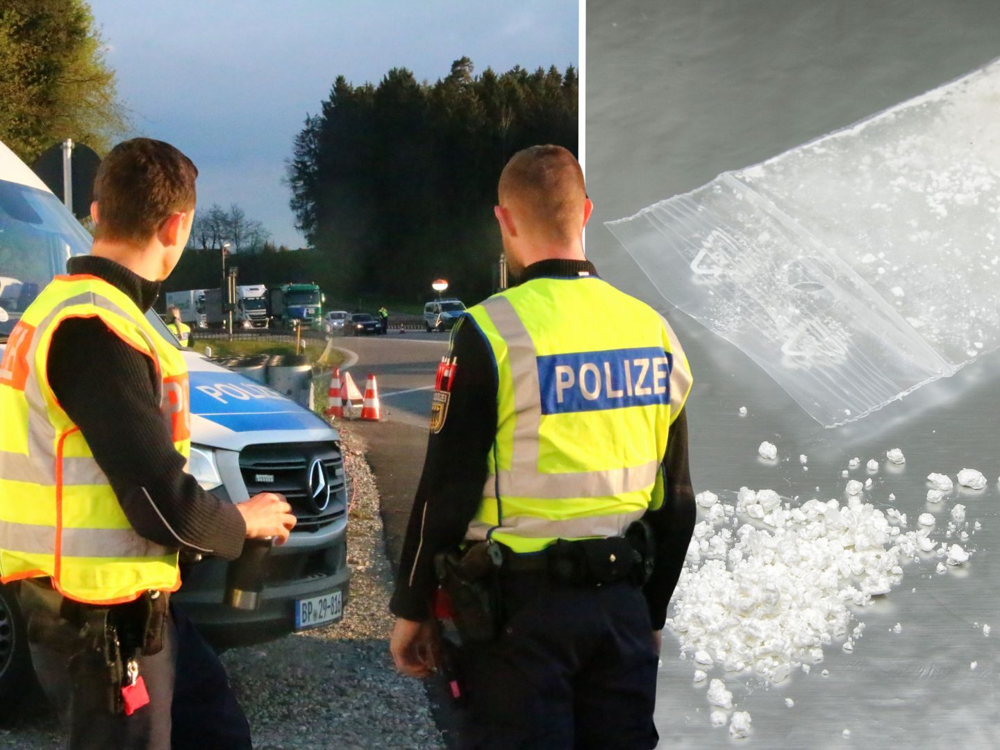 Zehn Kilo Kokain: Polizei stoppt mutmaßlichen Schmuggler auf A96. (Symbolbild) Zehn Kilo Kokain: Polizei stoppt mutmaßlichen Schmuggler auf A96. (Symbolbild)
