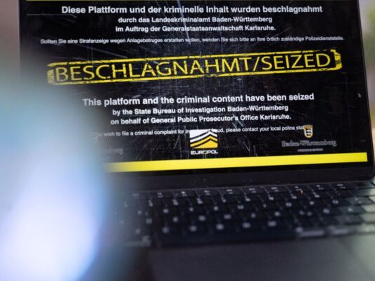 Betrugs-Websites in Deutschland beschlagnahmt Betrugs-Websites in Deutschland beschlagnahmt