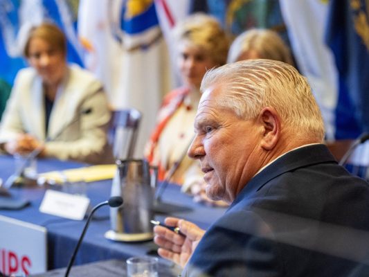 Doug Ford - Premierminister der kanadischen Provinz Ontario Doug Ford - Premierminister der kanadischen Provinz Ontario