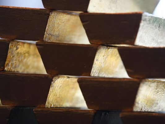 Das Edelmetall verlor seit 20. Oktober rund zehn Prozent an Wert