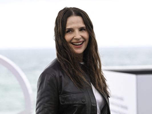 Juliette Binoche stattet Wien einen Besuch ab Juliette Binoche stattet Wien einen Besuch ab