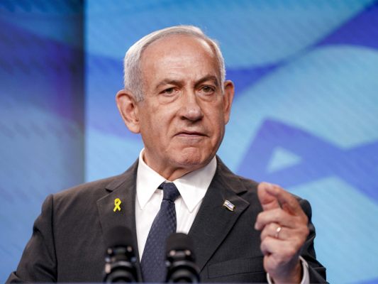 Israelischer Ministerpräsident Netanyahu spricht von "falschem Weg" Israelischer Ministerpräsident Netanyahu spricht von "falschem Weg"