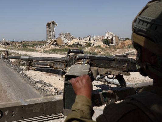 Das israelische Militär kontrolliert derzeit den Gazastreifen Das israelische Militär kontrolliert derzeit den Gazastreifen