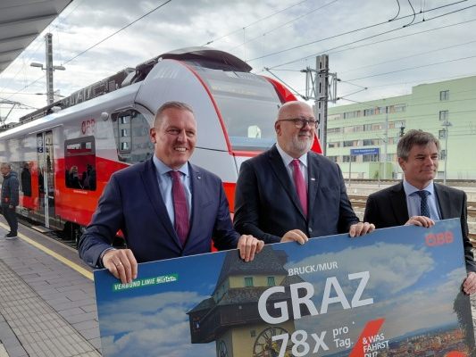Taktverdichtungen und mehr Verbindungen im Süden Österreichs Taktverdichtungen und mehr Verbindungen im Süden Österreichs