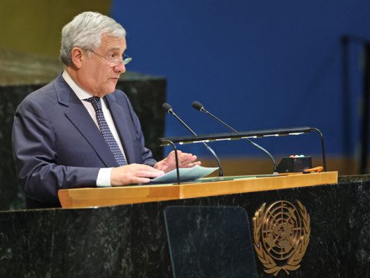 Italiens Außenminister Tajani Italiens Außenminister Tajani