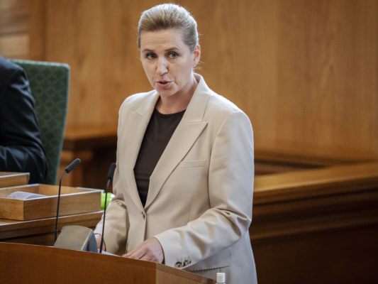 Ministerpräsidentin Frederiksen kündigte Gesetzentwurf an Ministerpräsidentin Frederiksen kündigte Gesetzentwurf an