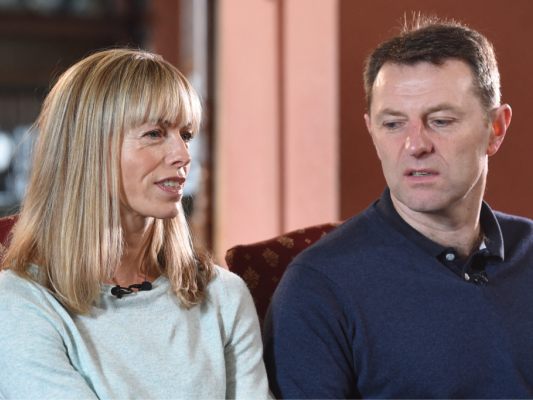 Die Eltern von "Maddie" in einem Interview mit der BBC Die Eltern von "Maddie" in einem Interview mit der BBC