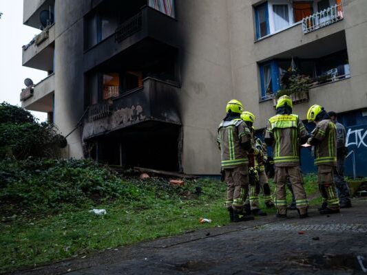 Feuer in Erdgeschoßwohnung