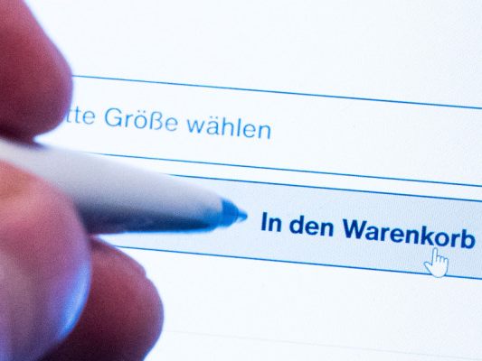 Online-Shopping beliebt