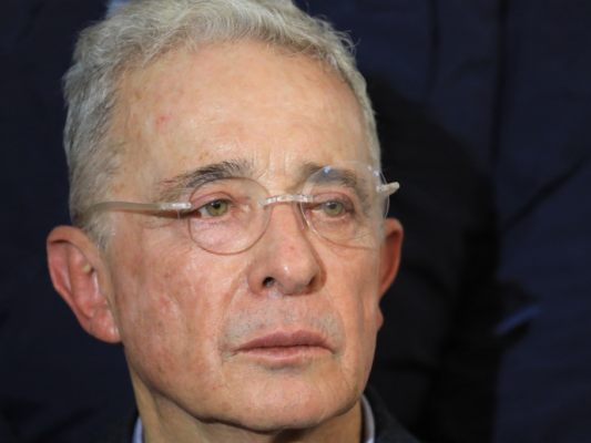 Kolumbiens früherer Präsident Alvaro Uribe Kolumbiens früherer Präsident Alvaro Uribe