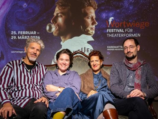 Das Leitungsteam des wortwiege-Festivals