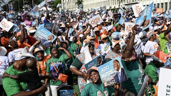 Wahlkampf in Côte d'Ivoire: Fans von Amtsinhaber Alassane Ouattara